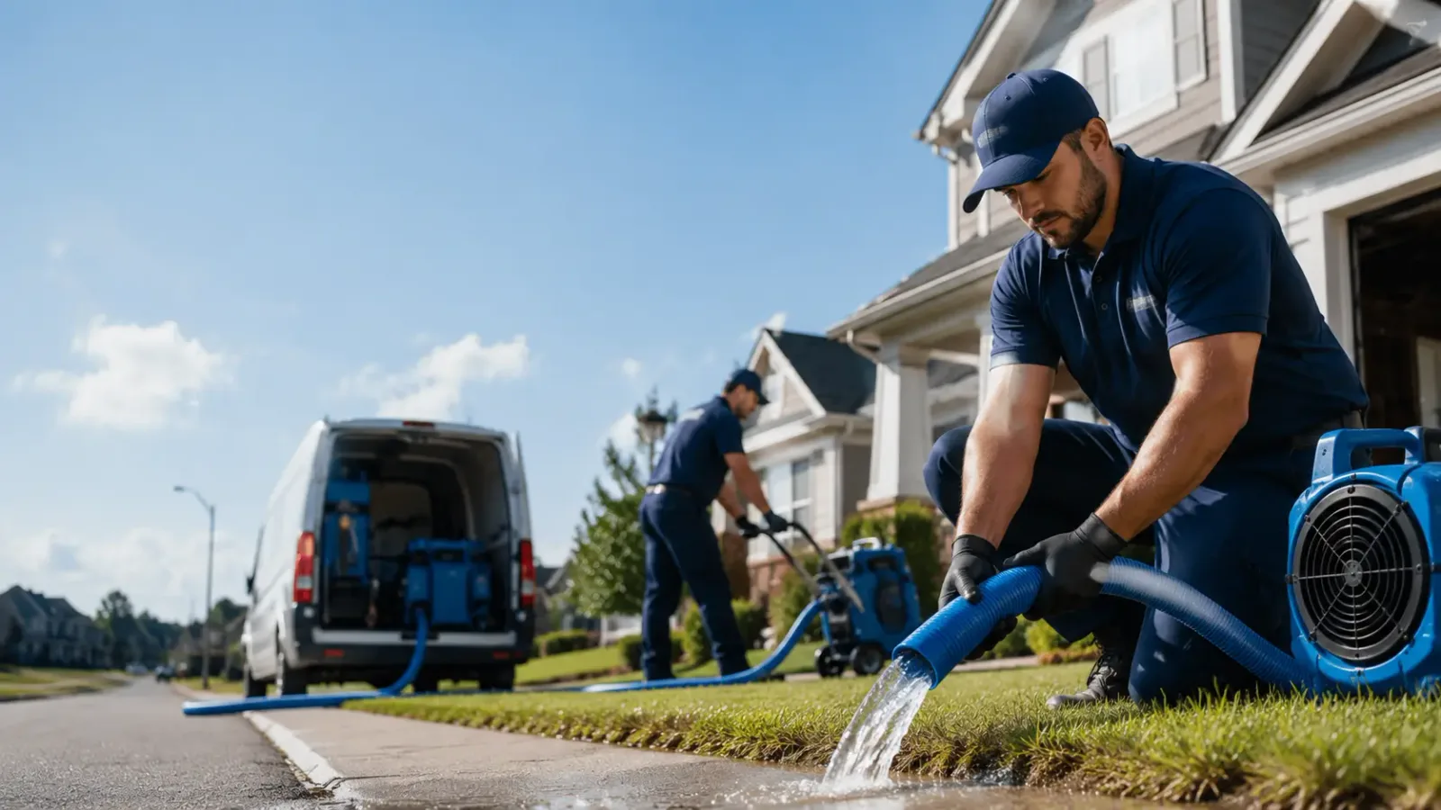 Flood Damage Restoration in Rice, VA